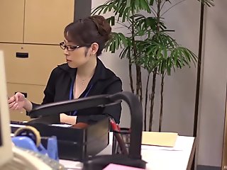 Nerdy babe from Far East gets into a stunning lesbian adventure